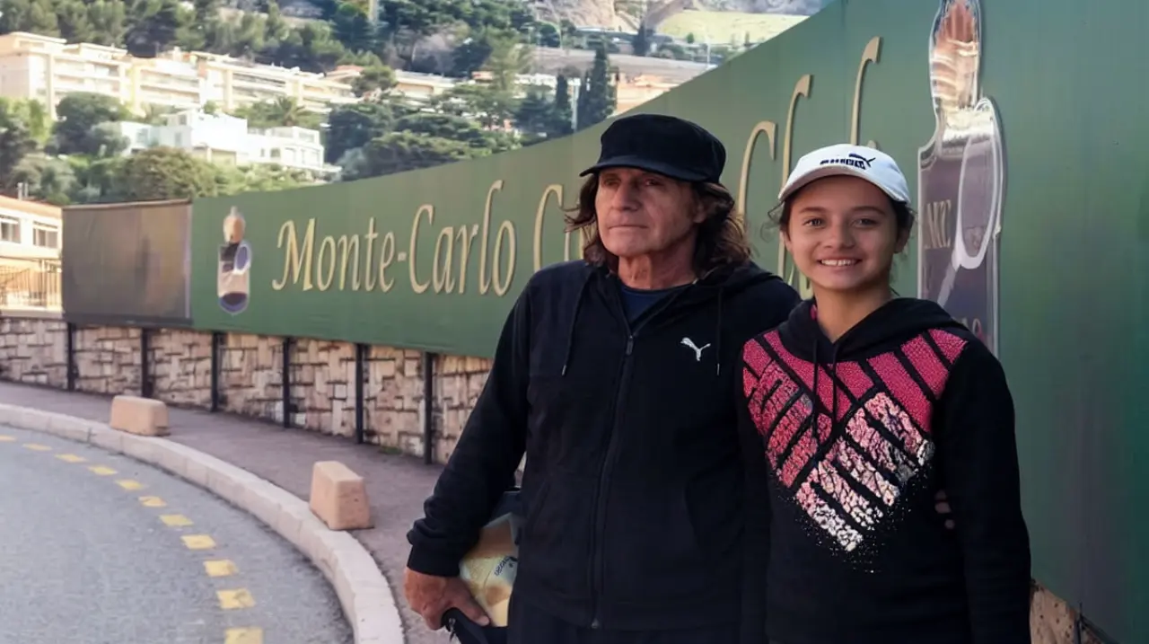 Guillermo Vilas cumple 74 años y su hija Andanin compartió una imagen familiar en Montecarlo