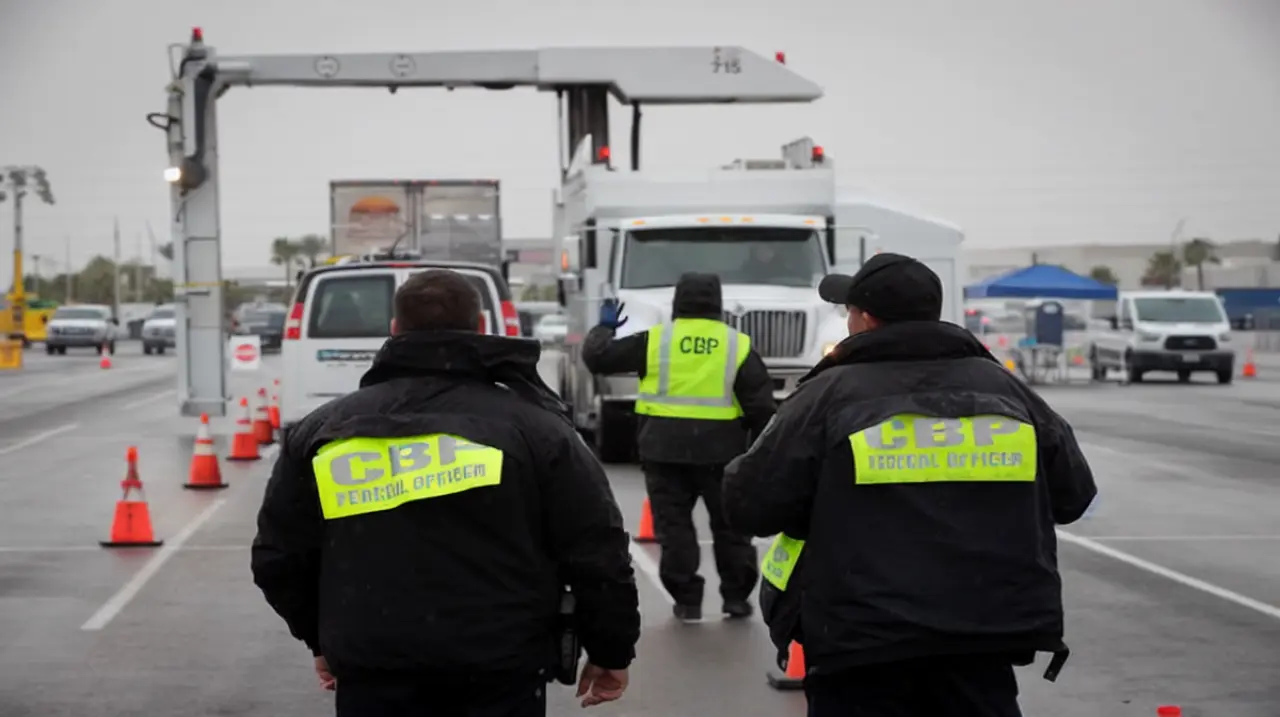 CBP halló cocaína valuada en US$634 mil en un camión que cruzaba desde México