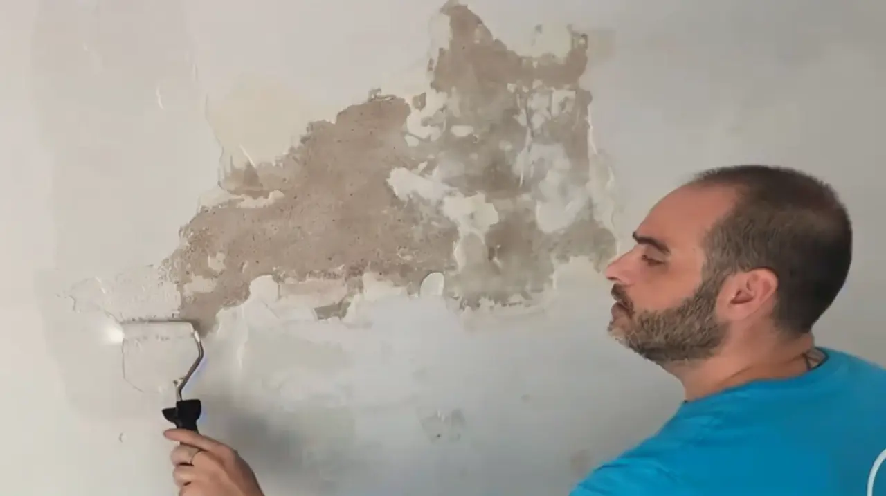 Cómo reparar una pared con humedad, paso a paso
