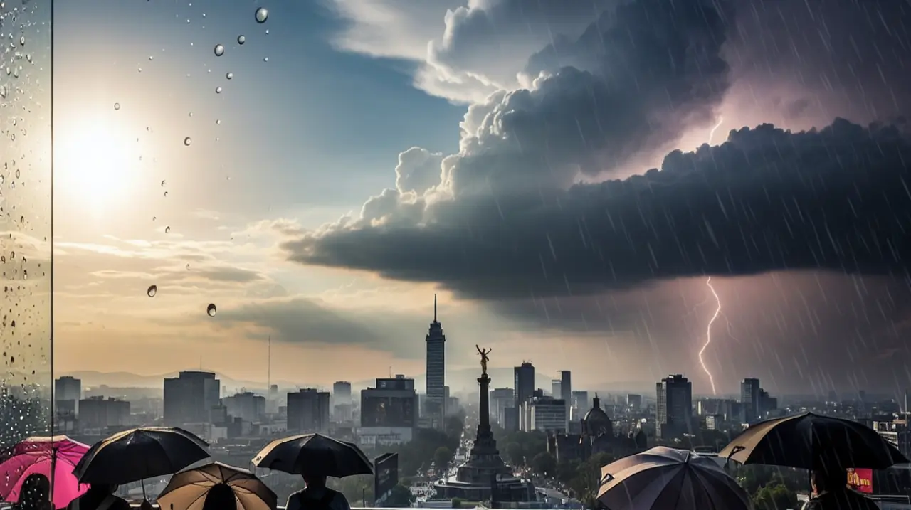 Clima en CDMX y en el país hoy 17 de agosto: prevén lluvias, calor y vigilancia ciclónica en el Pacífico
