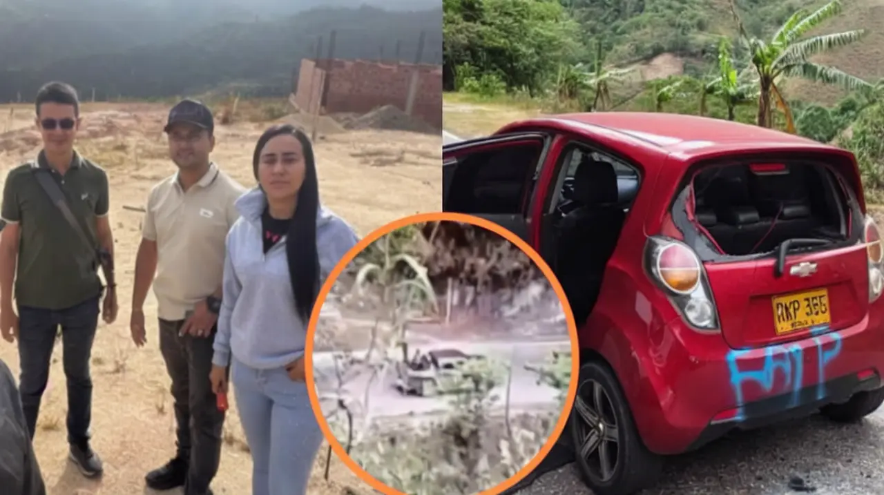 Secuestran a tres policías de la Dijín en la vía Cúcuta-Ocaña y abandonan el vehículo con impactos de bala