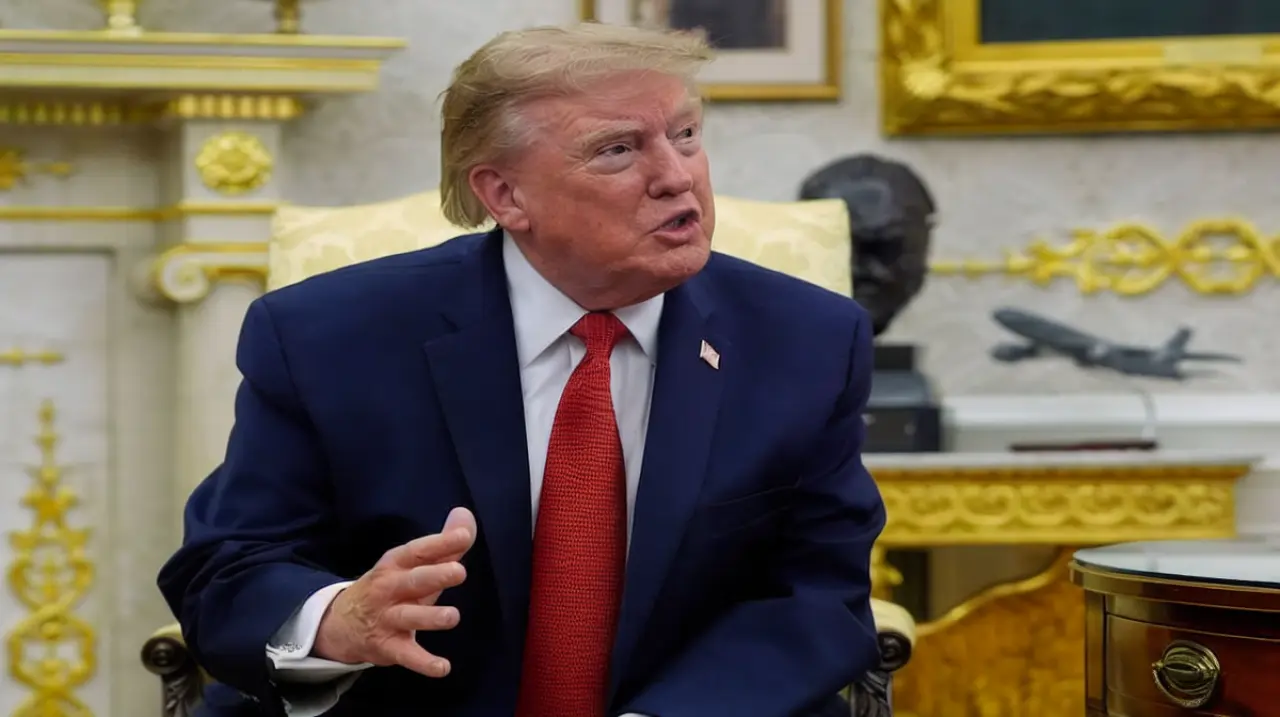 Trump cruzó a una periodista de CNN tras una consulta sobre una asistente y Kim Jong-un