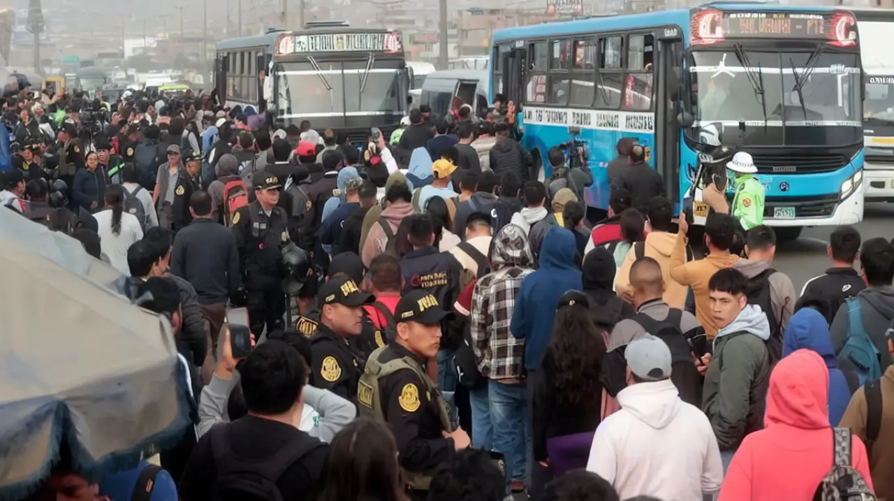 Transportistas de Lima y Callao convocan paro para el 25 de agosto si no hay respuesta del Gobierno