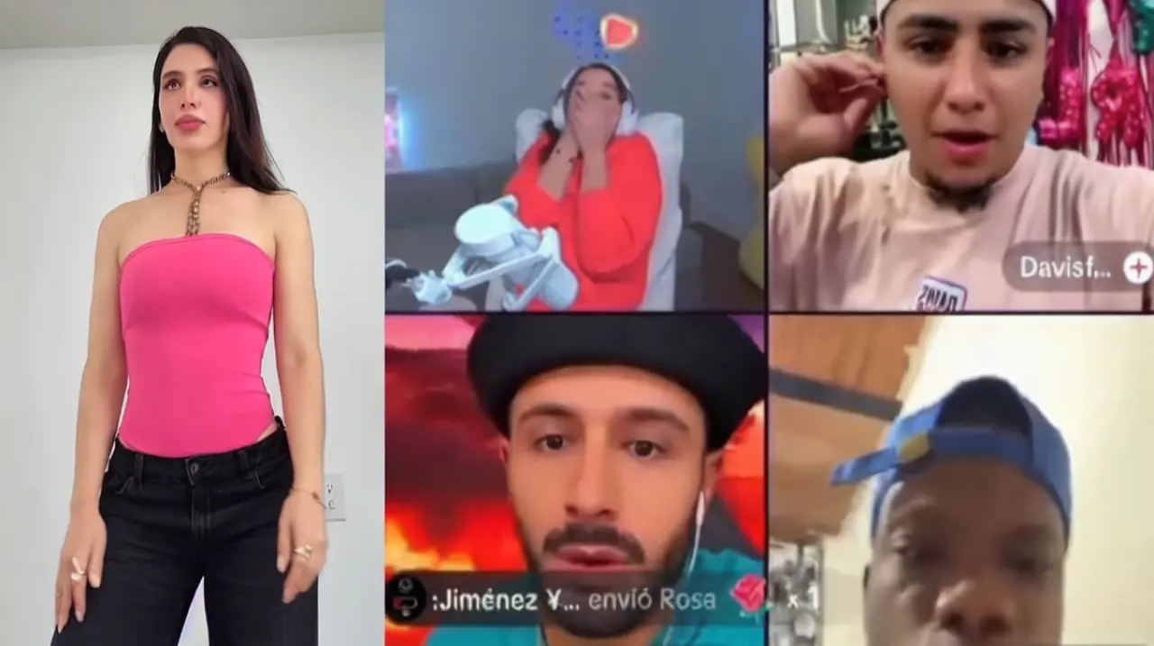 Emma Coronel enfrenta en vivo a un tiktoker que la insultó y luego recibió sus disculpas