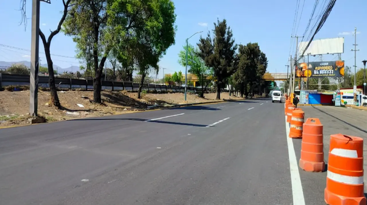 Obras en la México-Querétaro durarán un año y complicarán la movilidad en el norte del Edomex