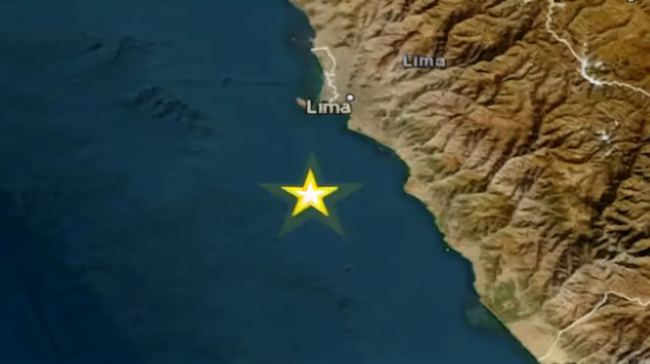 Un sismo de magnitud 4,8 se sintió en Lima durante la madrugada