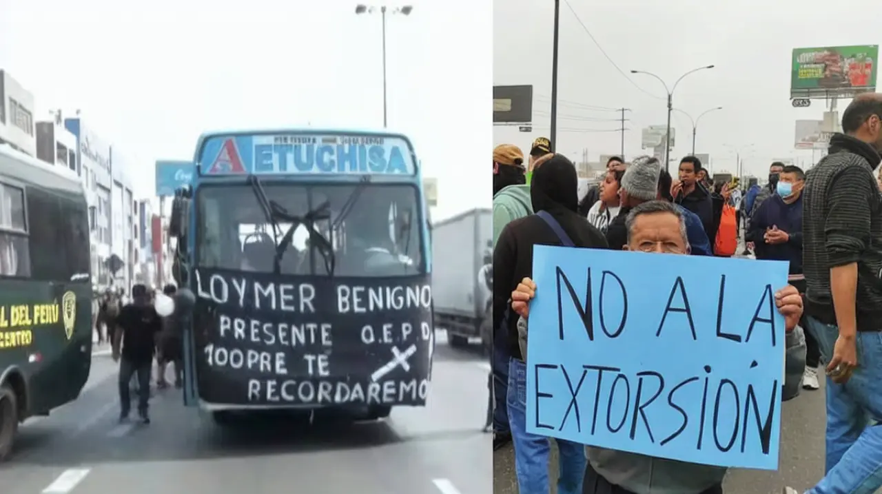 Transportistas de Lima y Callao acatarán paro de 24 horas el 25 de agosto por ola de extorsiones