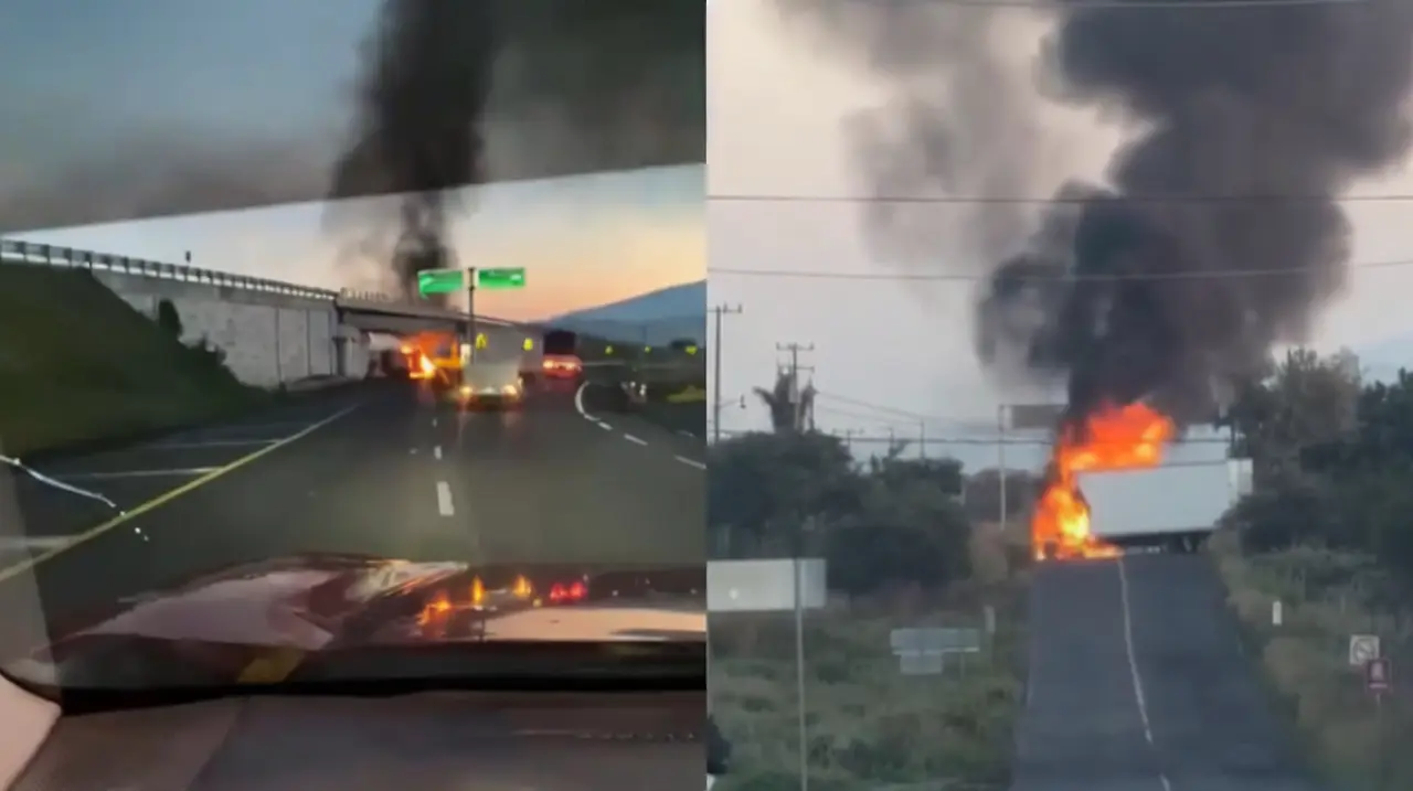 Narcobloqueos en Michoacán tras operativo federal contra un objetivo prioritario
