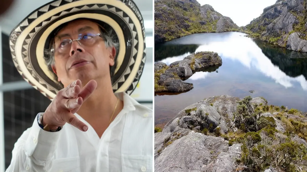 Petro cuestionó la revocatoria de la reserva en La Baja y advirtió riesgo para el agua de Bucaramanga