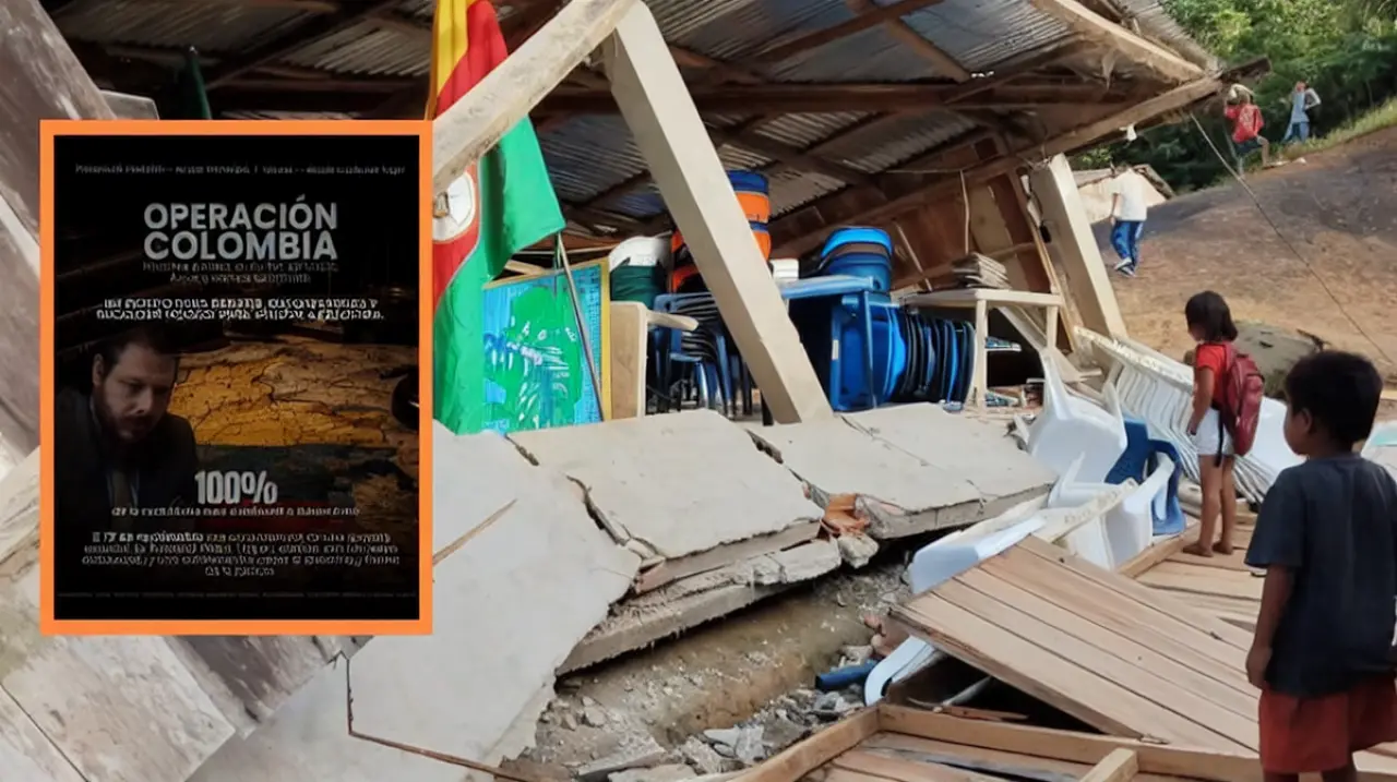 Penalistas impulsan en Medellín una campaña para reconstruir colegios afectados por el sismo en Chocó