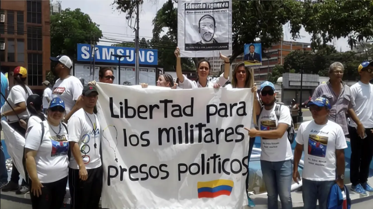 Excarcelan a tres militares procesados por presunta traición a la patria en Venezuela