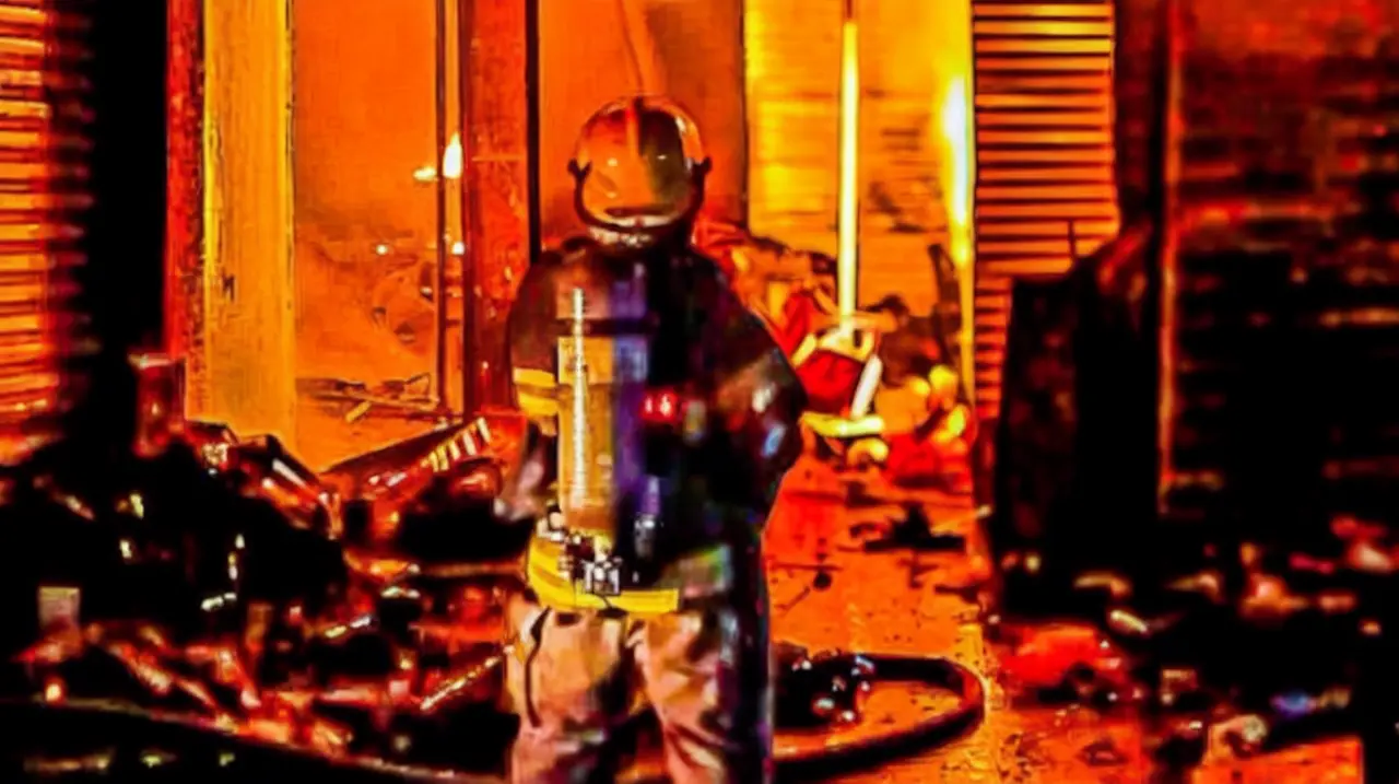 Incendio en el mercado de Armenia deja 42 puestos destruidos y amplios daños materiales