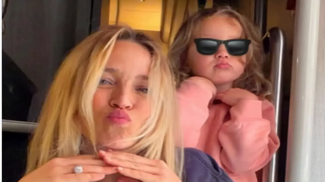 Luisana Lopilato celebró el cuarto cumpleaños de Cielo con un video familiar: “La jefa de la casa”