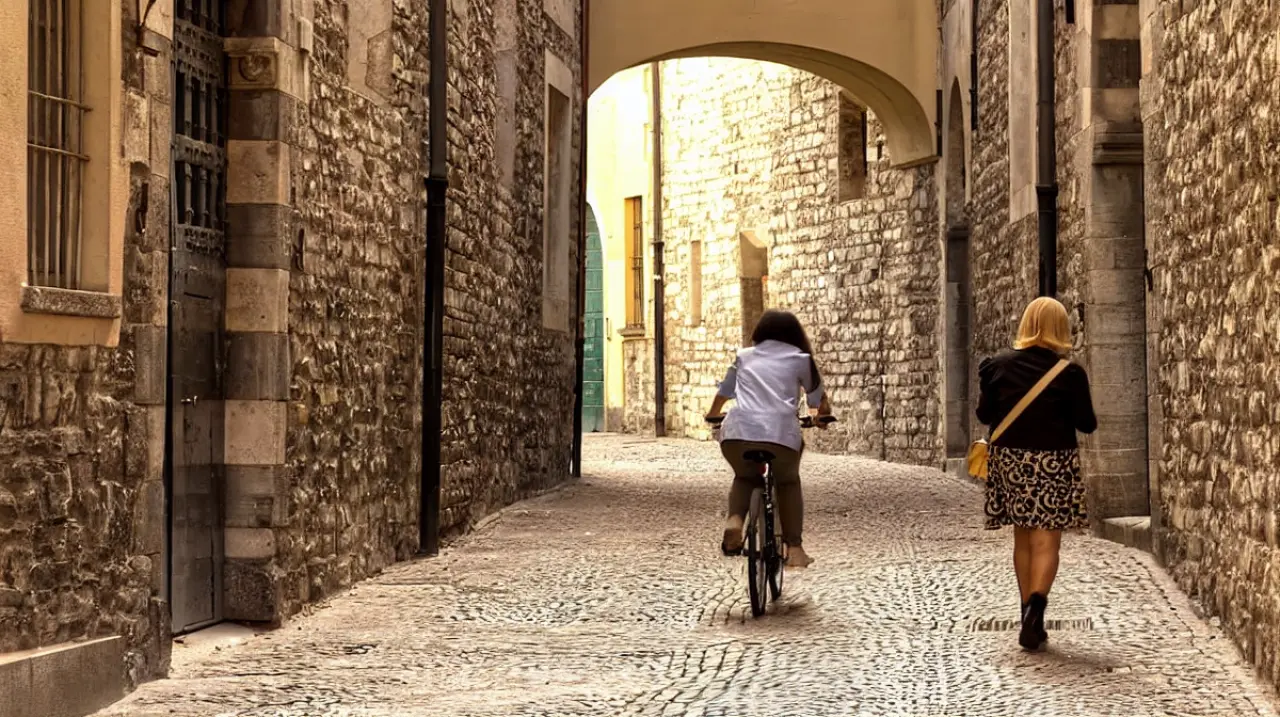 Un alcalde italiano prohibirá las bicicletas en el casco histórico tras ser atropellado