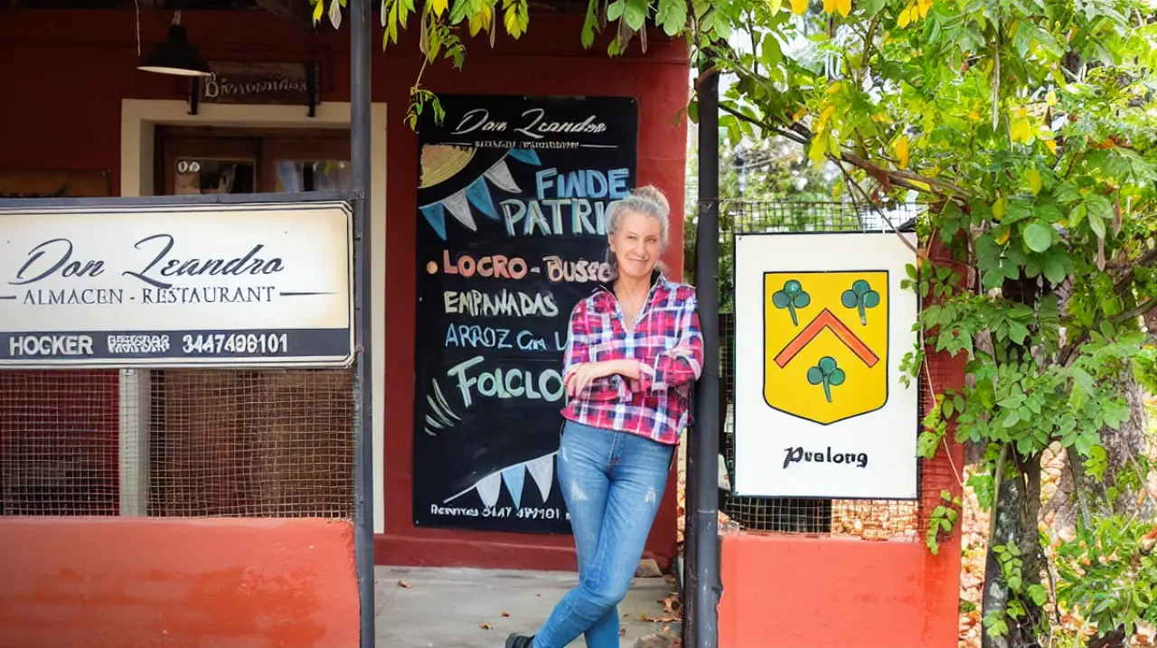 El restaurante de campo de un pueblo entrerriano de 150 habitantes que se volvió un clásico