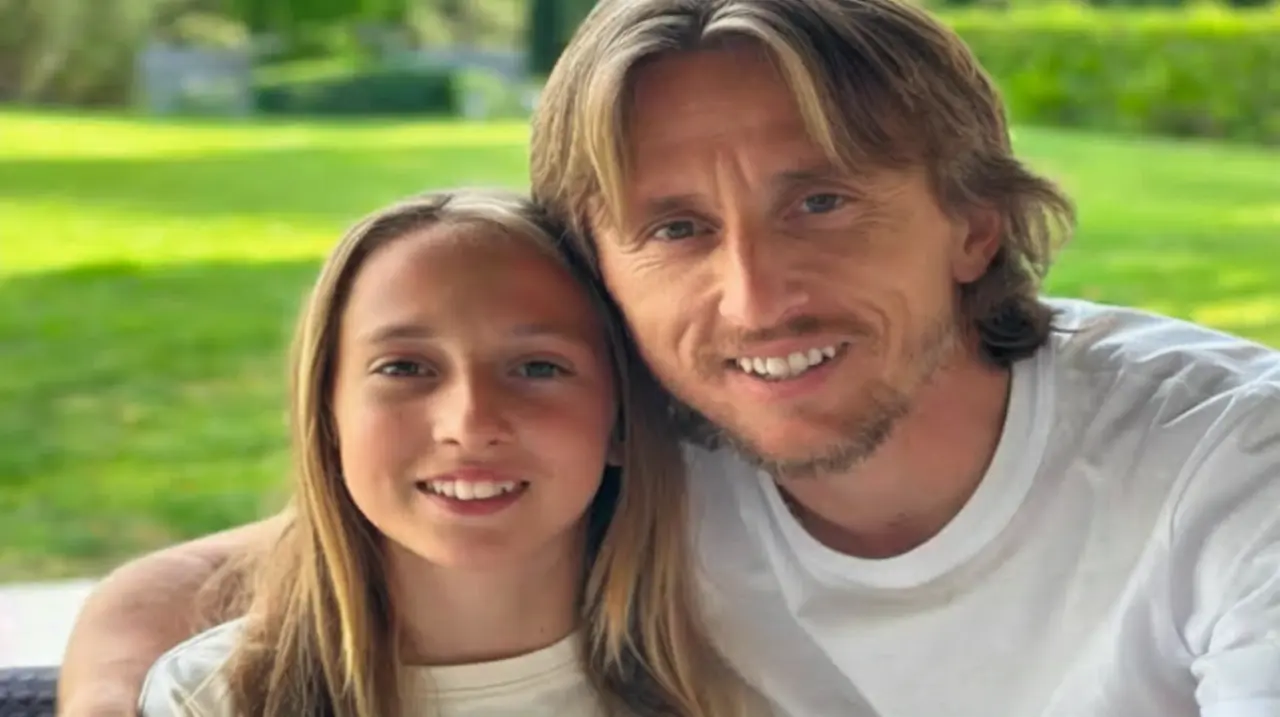La hija de Luka Modric volvió al Real Madrid y se incorporó a las inferiores