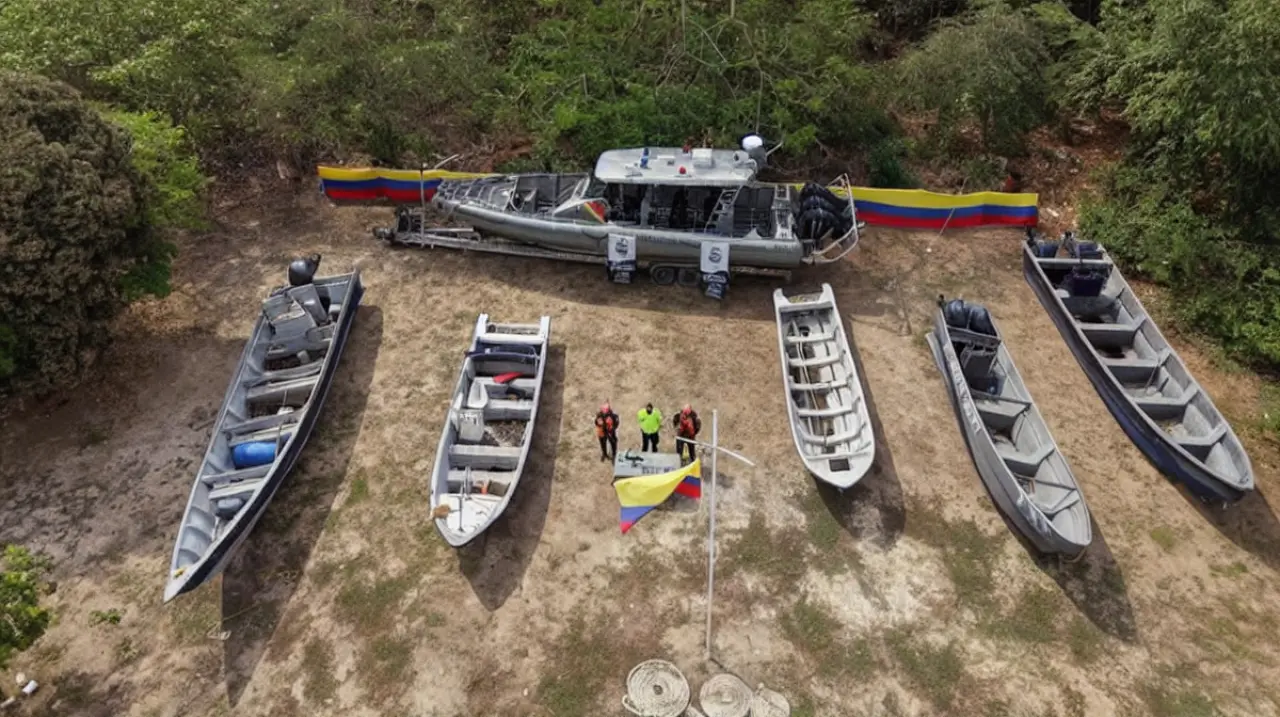 Operativo en la Ciénaga del Torno golpea la logística criminal en el Caribe y el Magdalena