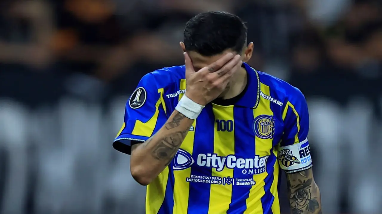 Di María, un gesto viral y una frase que dejó en suspenso su futuro tras la eliminación de Rosario Central