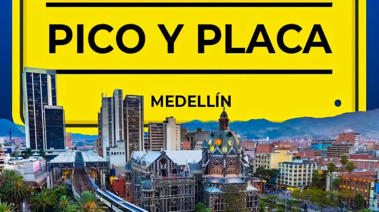 Pico y placa en Medellín para este viernes: así opera la restricción