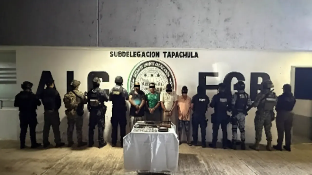 Capturan en Chiapas a dos guatemaltecos buscados por la justicia de su país