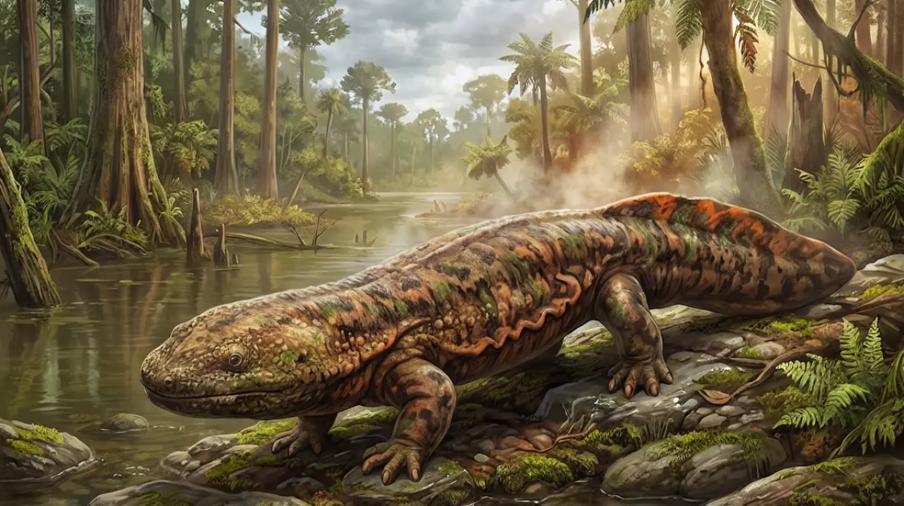 Identifican en Japón una nueva salamandra gigante de 3,5 millones de años
