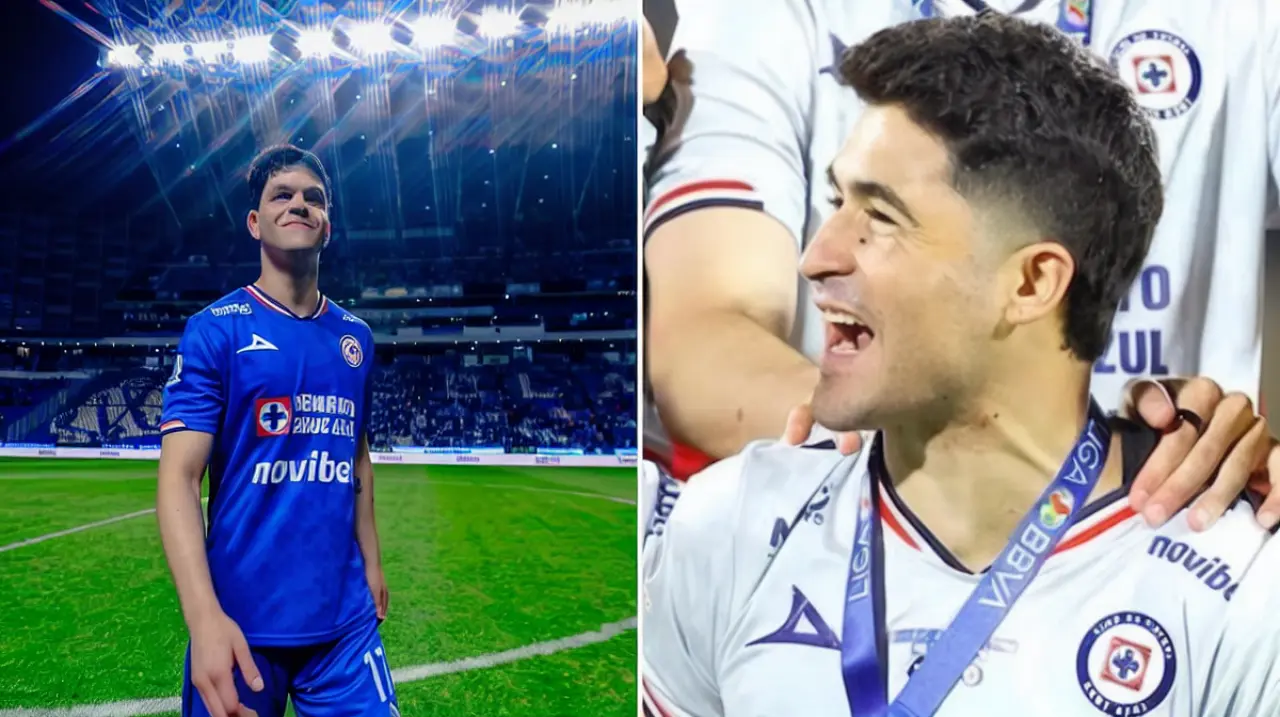 Amaury García y Nicolás Ibáñez emocionan a la afición de Cruz Azul en La Noria