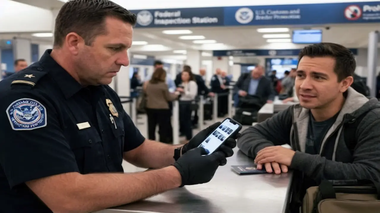 Cuándo un viajero puede negarse a mostrar su teléfono al ICE y la CBP en aeropuertos