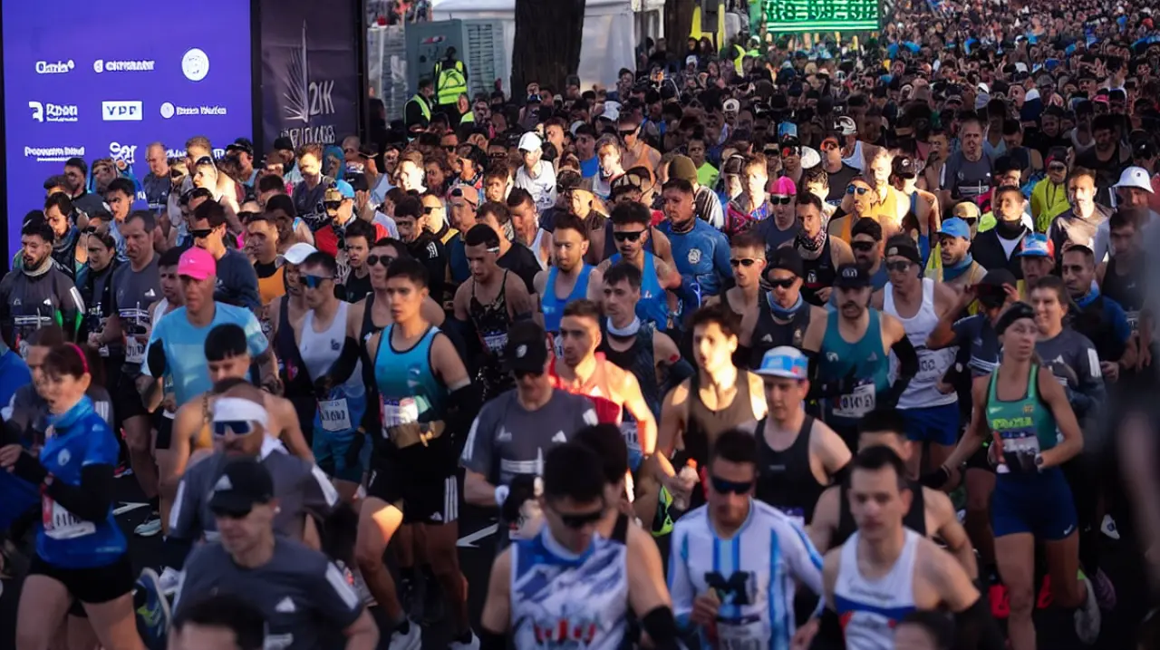 Buenos Aires vivió una media maratón histórica con récord mundial de Kejelcha