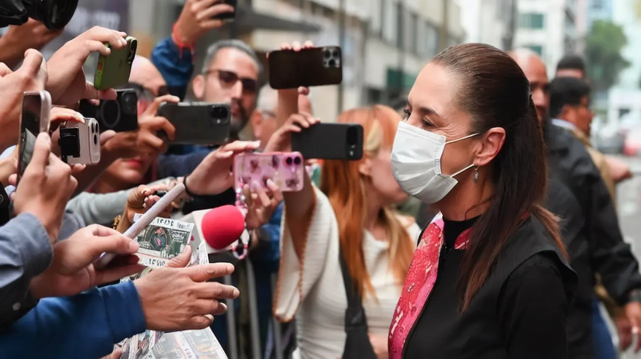 Sheinbaum atribuye a una decisión personal la nueva licencia de Rocha Moya