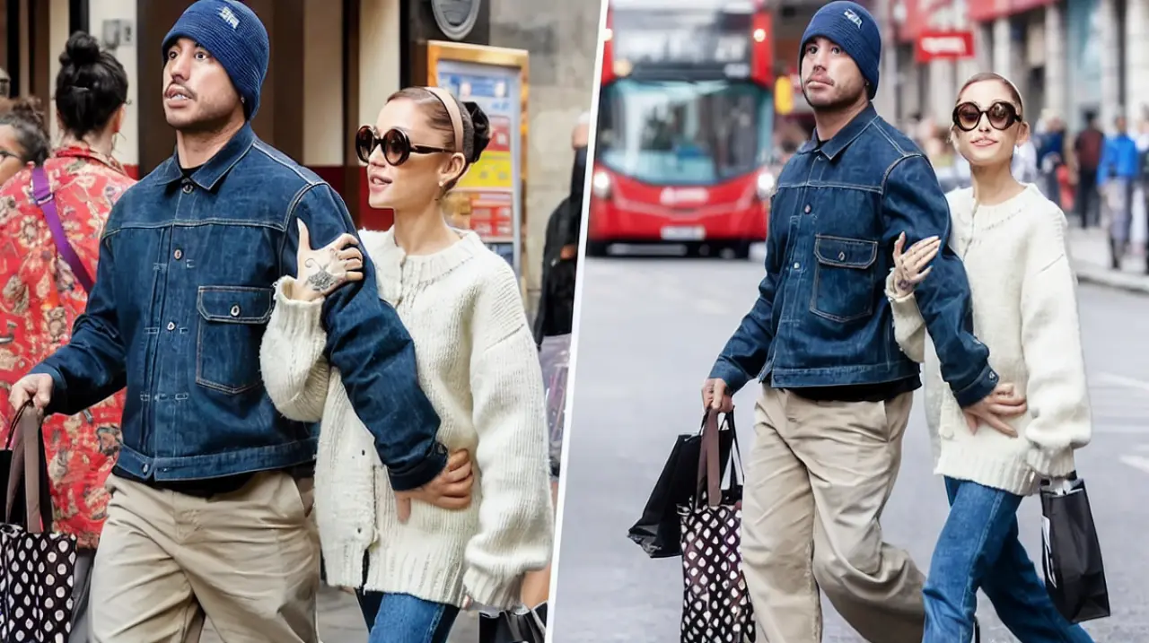Ariana Grande y Ricky Álvarez marcan el pulso del look urbano en Londres
