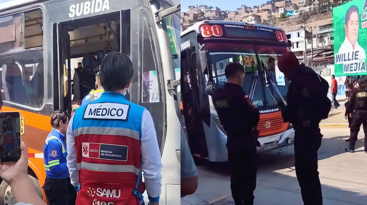 Disparan contra bus de Nueva América en el límite entre SJM y Surco