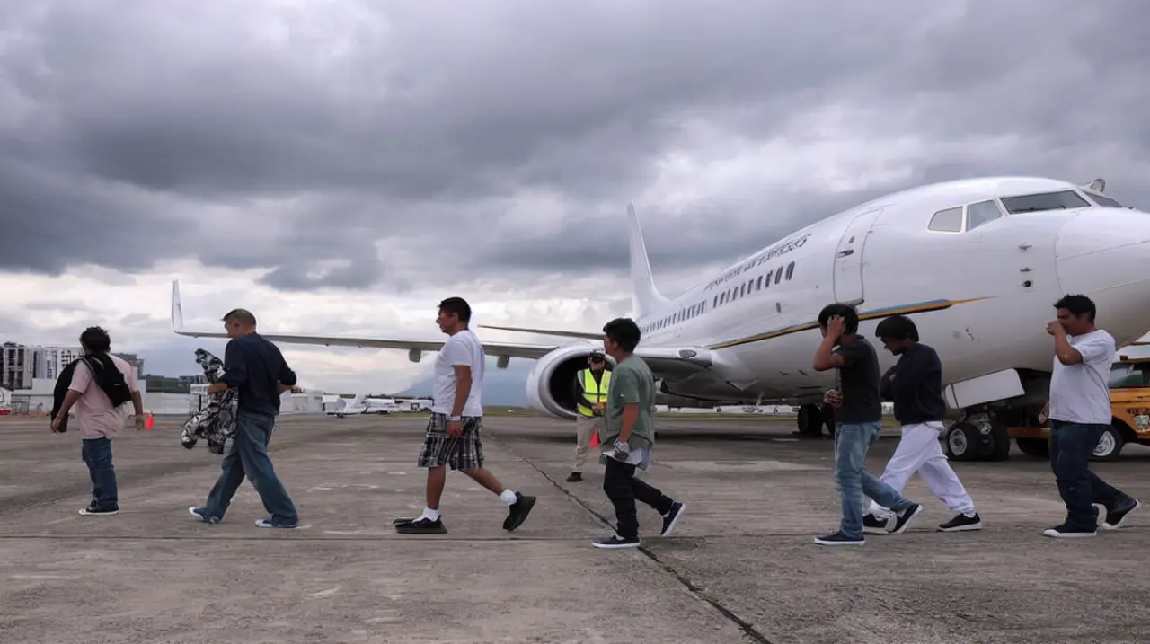 Estados Unidos acelera las deportaciones de mexicanos con escala en Guatemala y Honduras