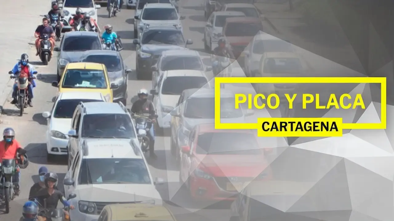 Pico y placa en Cartagena hoy, 24 de agosto de 2026: así rige la medida
