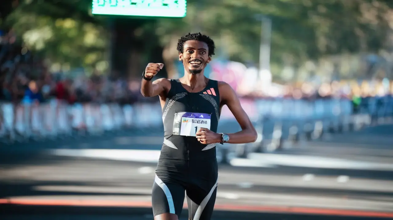 Kejelcha hizo historia en los 21K de Buenos Aires y Tesfay también quebró marcas