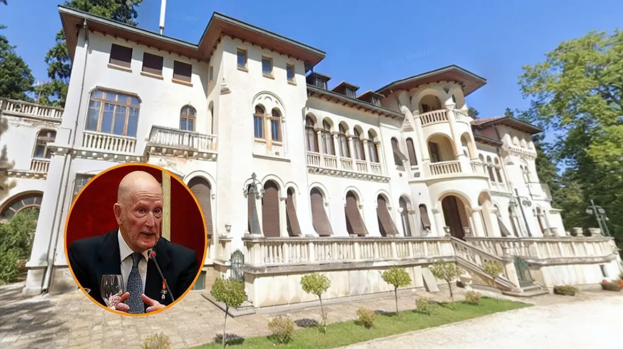 Simeón II reclama una intervención urgente para preservar el palacio y parque de Vrana