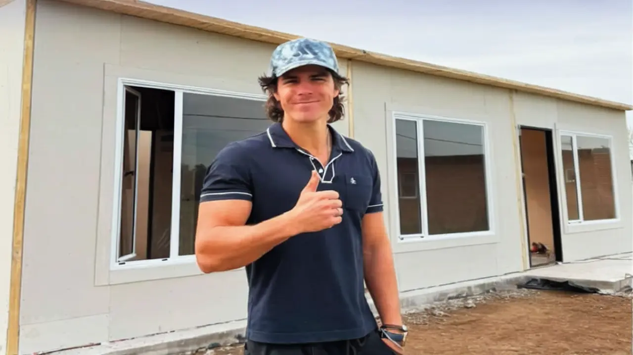 Marcos Ginocchio recibió la casa que ganó en Gran Hermano y mostró cómo quedó instalada