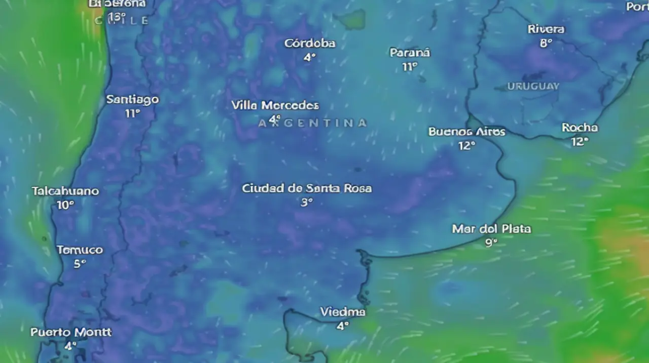 El frío empieza a aflojar en el AMBA, pero el jueves traerá lluvias