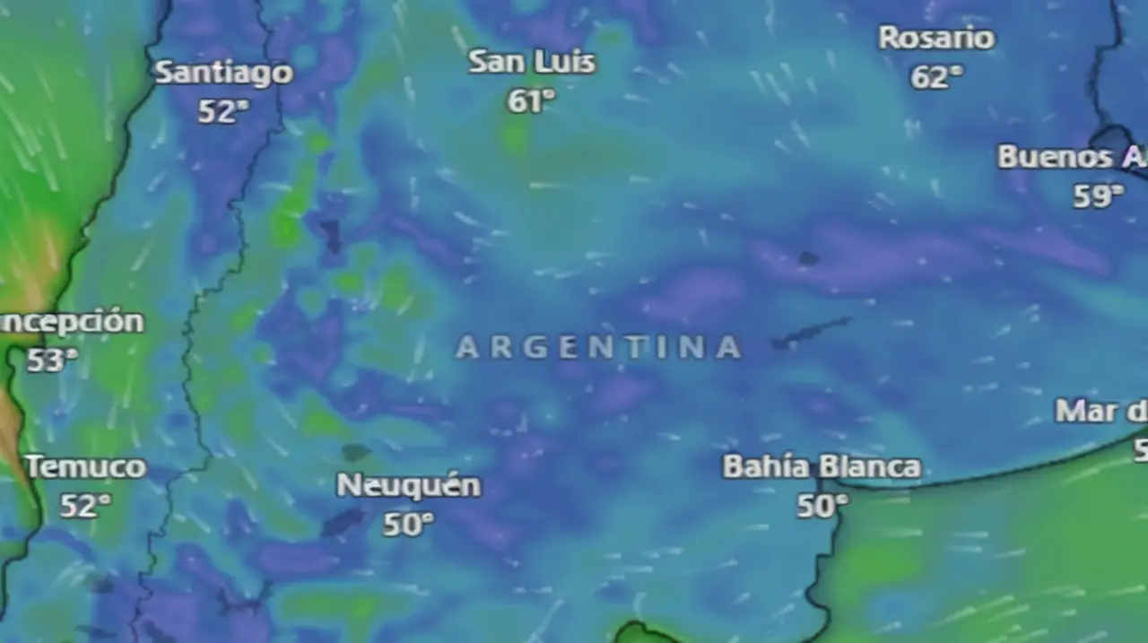 Alerta naranja y amarilla por nieve, lluvia y viento en varias provincias este martes 25 de agosto
