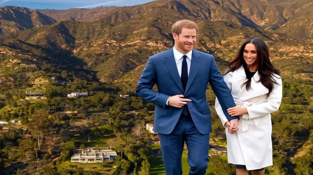 Montecito, el pueblo californiano que despide a Harry y Meghan