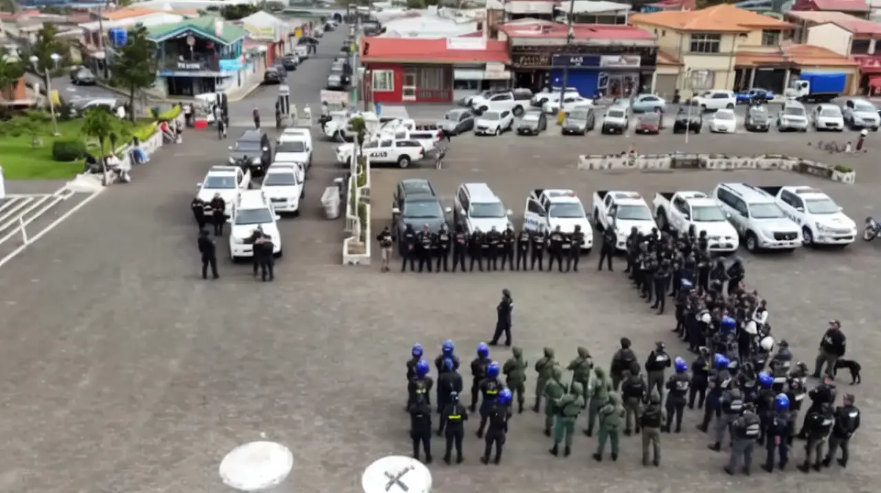Cartago refuerza patrullaje terrestre y aéreo en operativo contra delitos y narcomenudeo