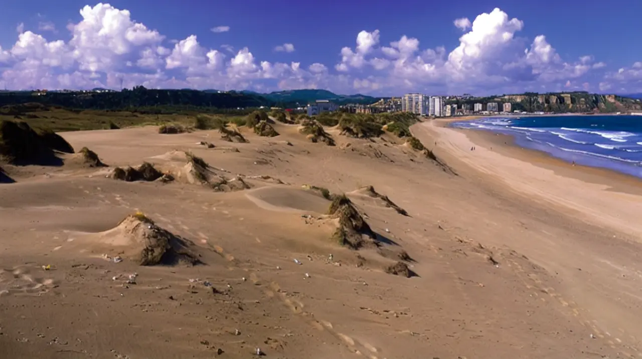 El Espartal, la playa de Asturias donde las dunas y la vegetación dibujan un paisaje único