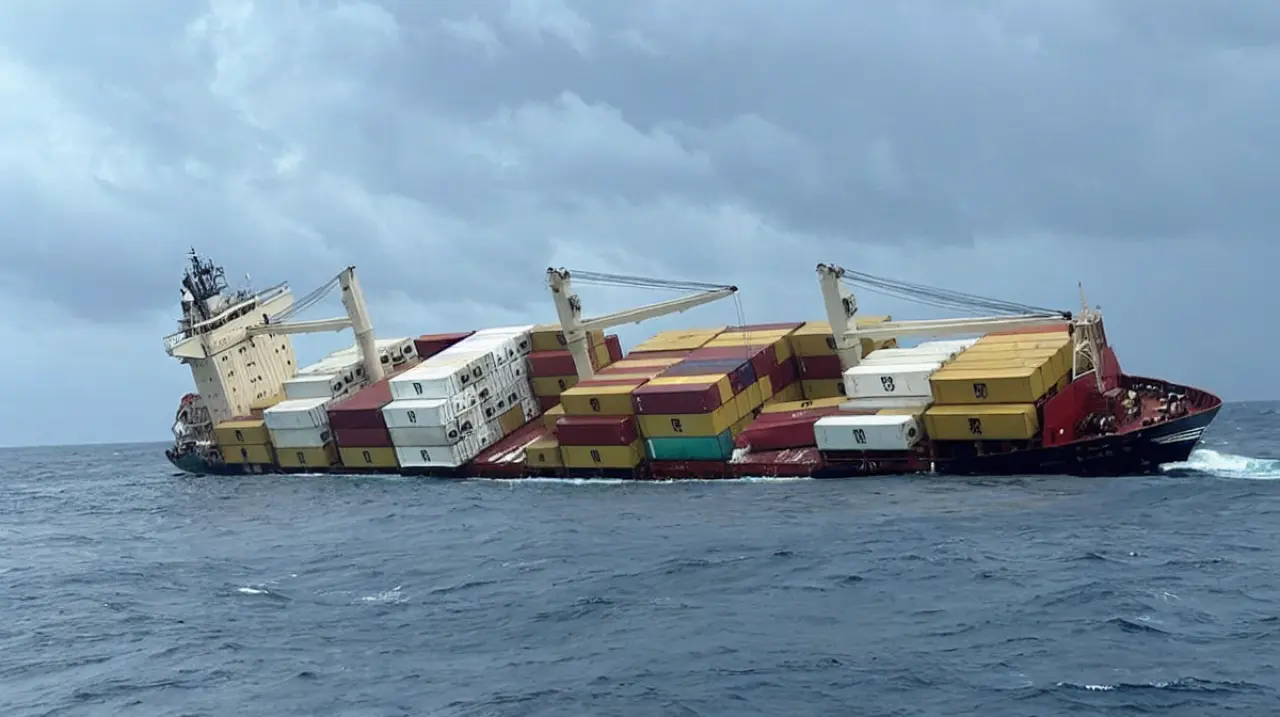 Panamá investiga el naufragio del MV Ocean Winner en India y sigue la búsqueda de 22 desaparecidos