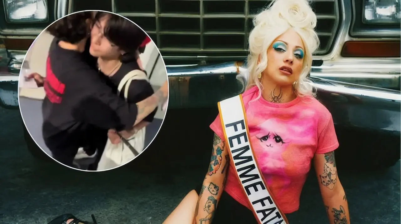 Mon Laferte enfrenta críticas por un cruce con un joven en el aeropuerto