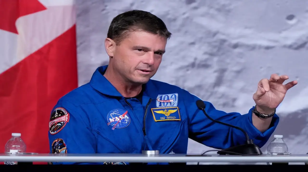 Reid Wiseman describió como “magnífica” la vista de la Tierra desde Artemis II