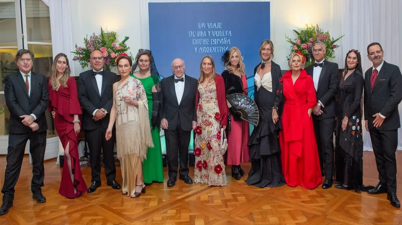 La Embajada de España fue sede de una gala solidaria a favor del Museo Nacional de Bellas Artes