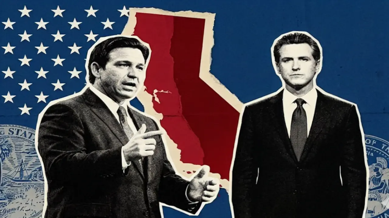 DeSantis cruzó a Newsom por los eléctricos y defendió la libertad de elección