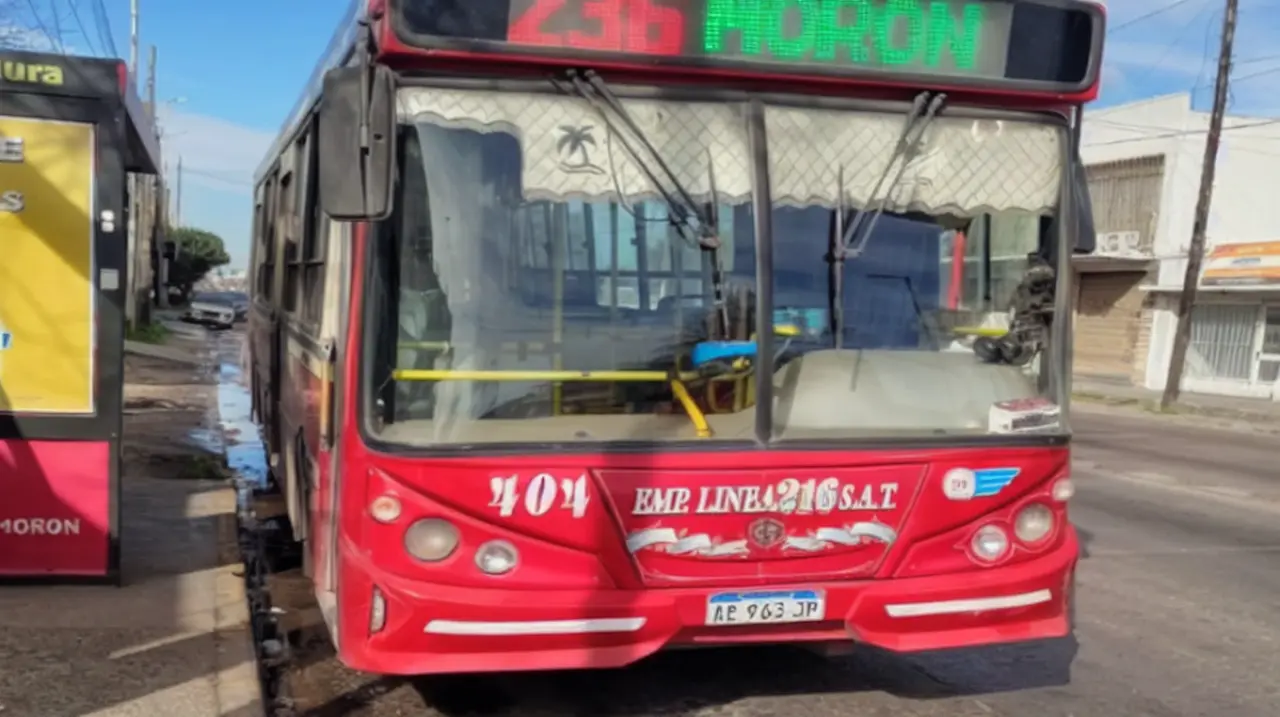 Tomó un colectivo, hizo el recorrido como chofer y terminó detenido en Morón