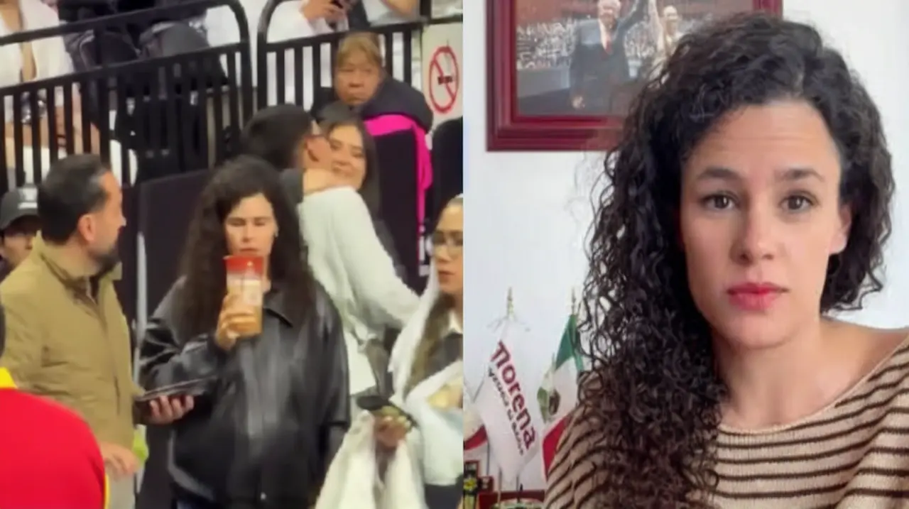 Luisa María Alcalde apareció en el concierto de Rosalía en plena tensión por el caso Rocha Moya