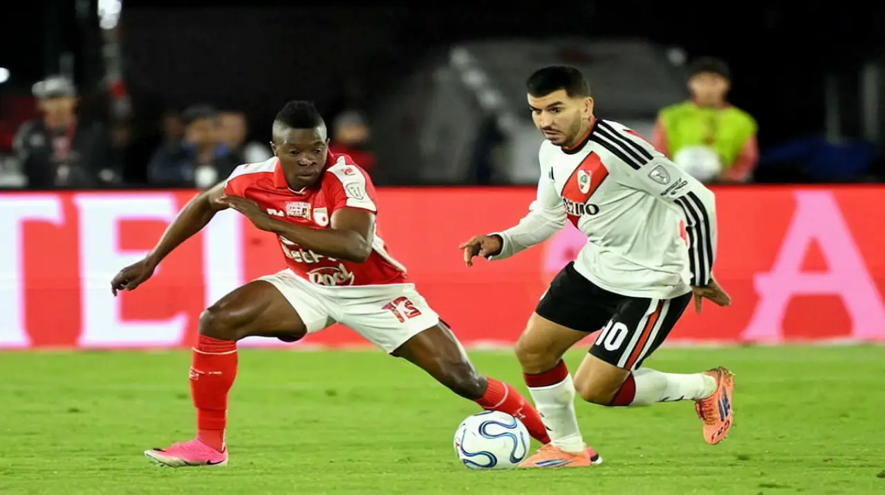 River define en el Monumental su pase a cuartos ante Independiente Santa Fe