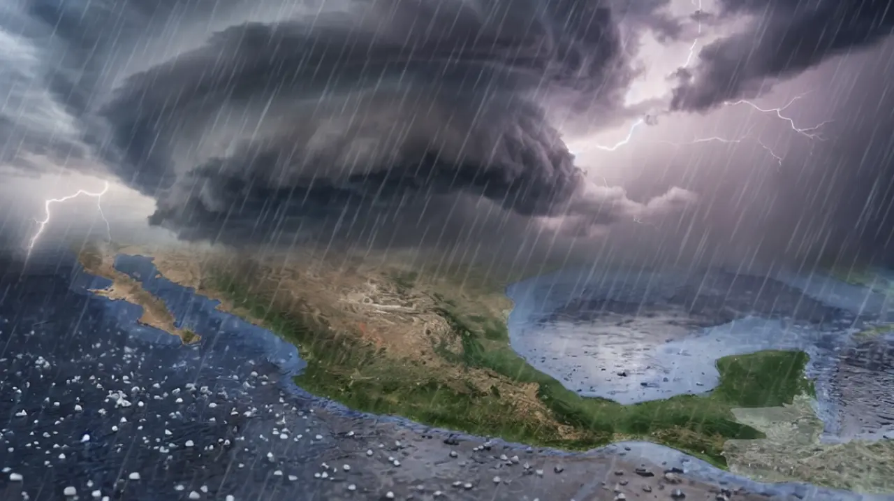 Lluvias intensas y temperaturas de hasta 45 grados afectarán a México este martes